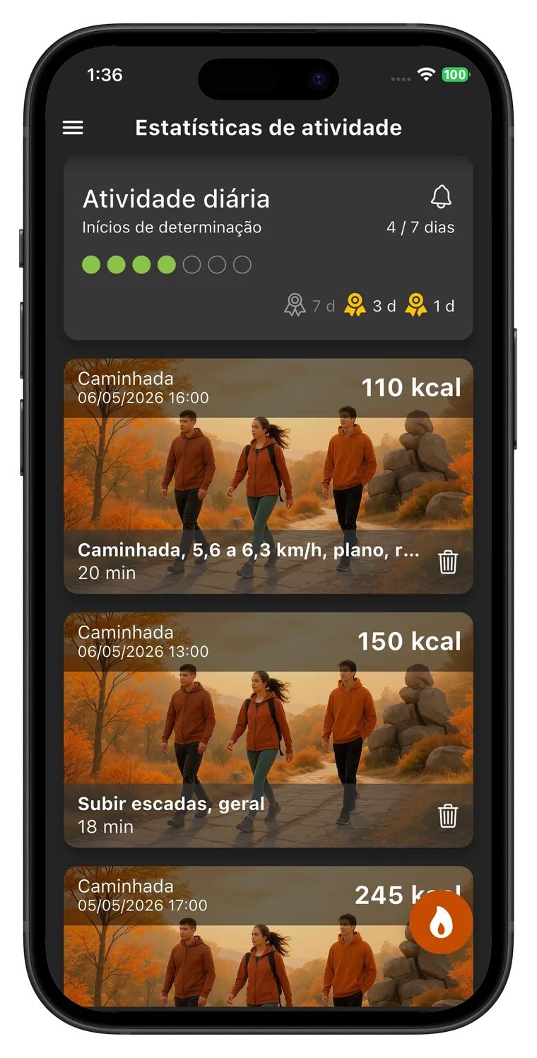 Plano para emagrecer: Fat Gone Siga a atividade de hoje