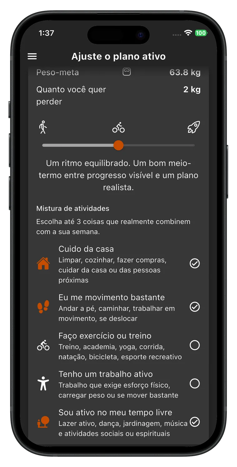 Plano para emagrecer: Fat Gone Revise o progresso